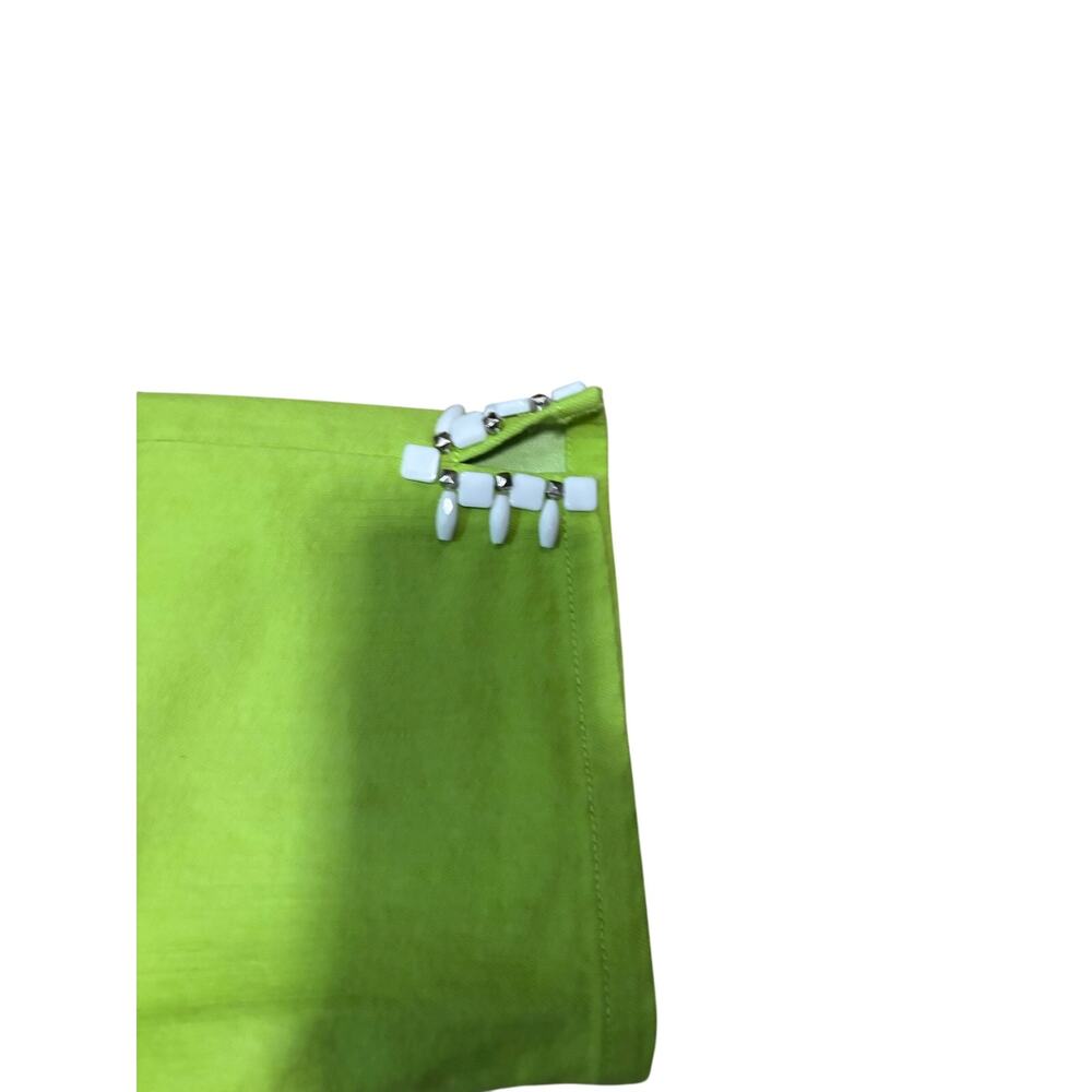 Ruby Rd. Green Cropped Pants Size 10P - Picture 3 of 4